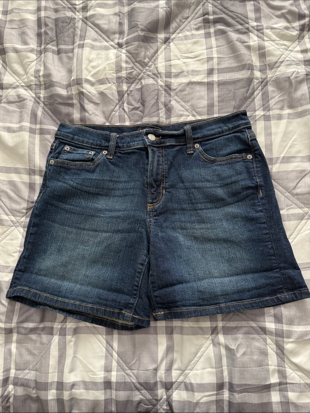 Banana Republic Dark Indigo Denim Shorts